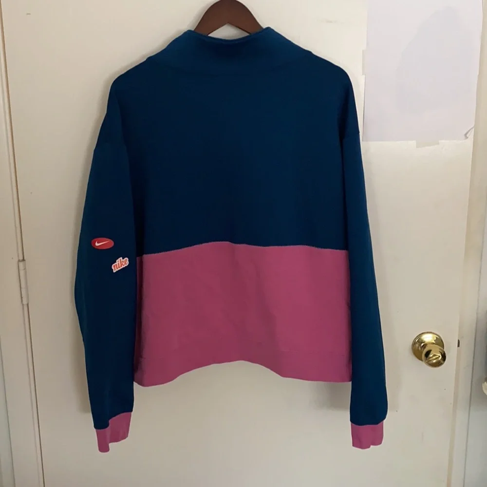 Nike Blue and Pink Women's Jacket